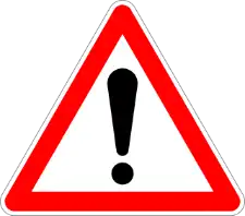 panneaux avertissement